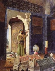 Osman Hamdy Bey Old Man before Children's Tombs china oil painting image